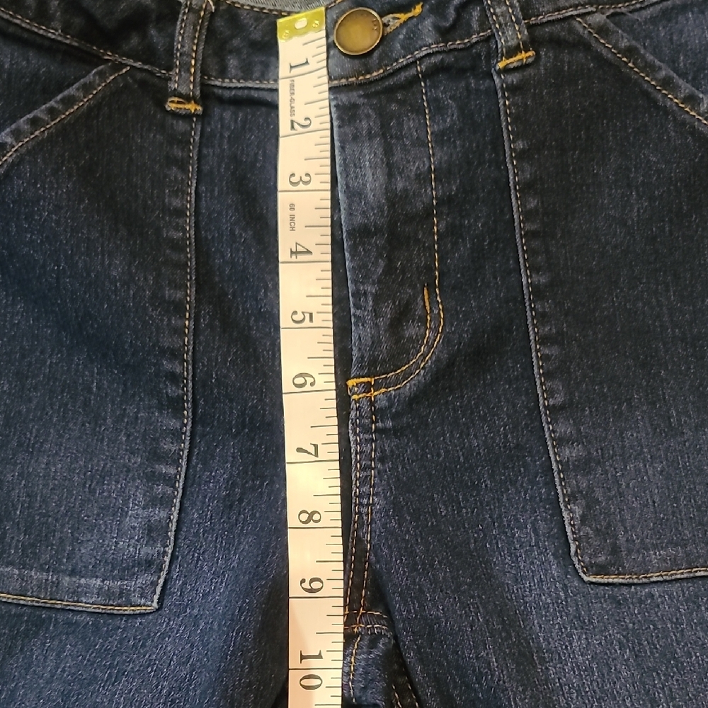 Copper Key💐 Patch Pocket High Rise Jeans - Picture 7 of 9